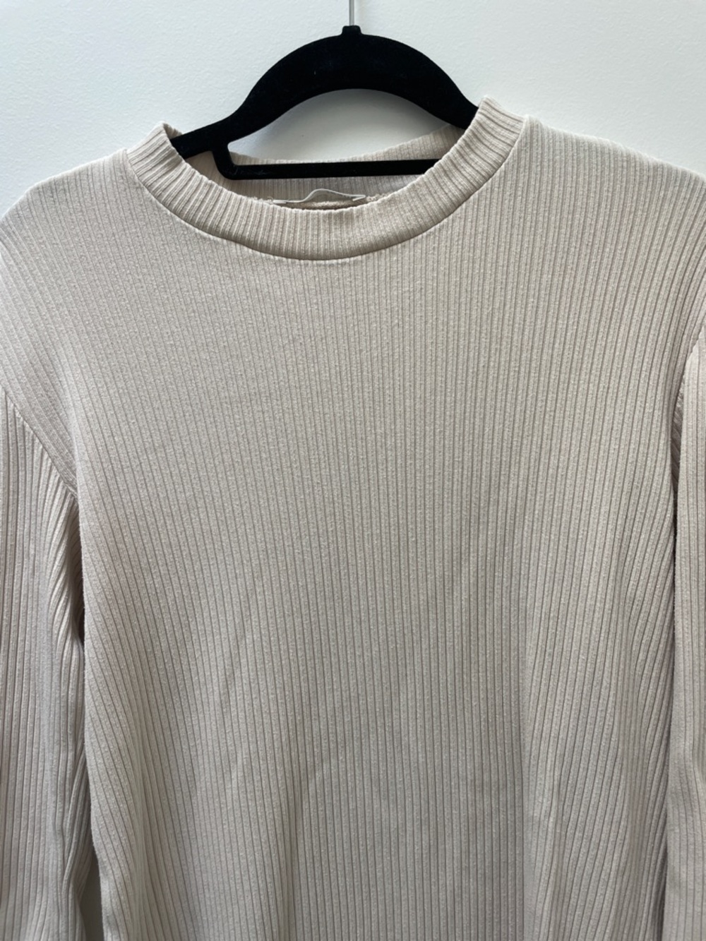 Reformation Rib Knit Cream Dress - Picture 4 of 7